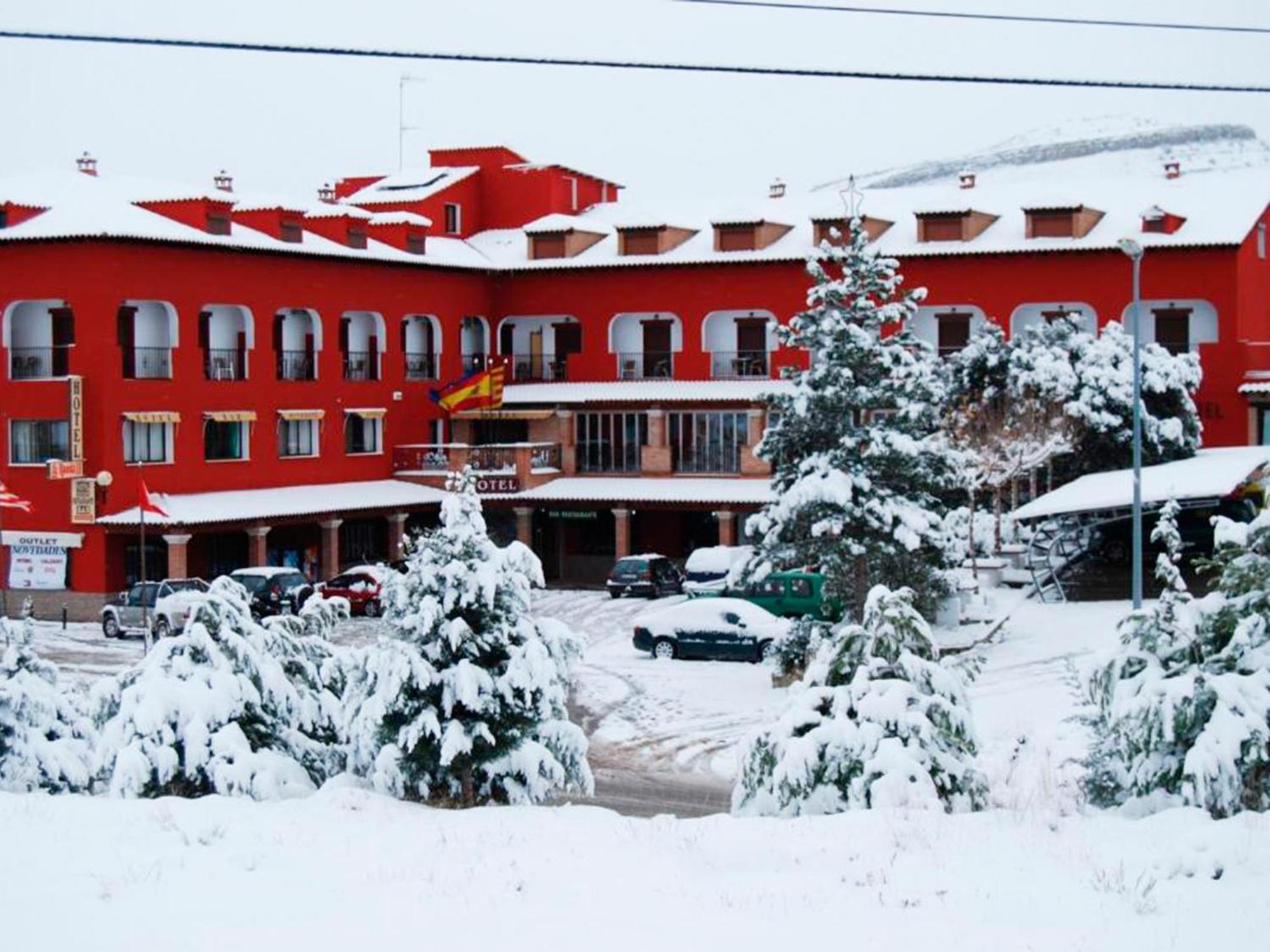 Hotel La Rueda 3000 Mora de Rubielos Exterior foto